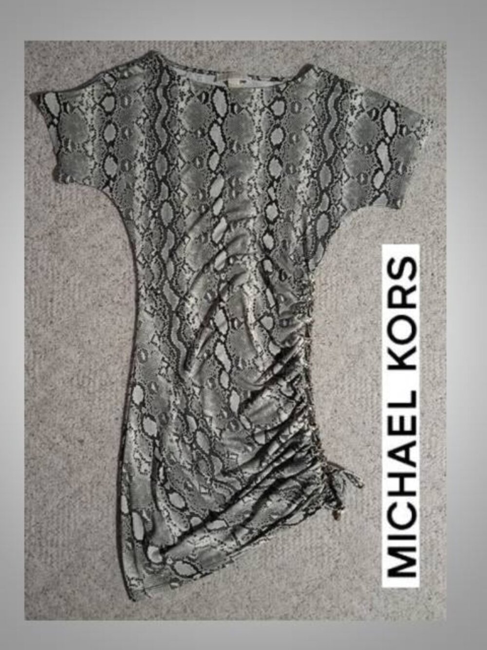 Michael Kors snakeskin dress size XS